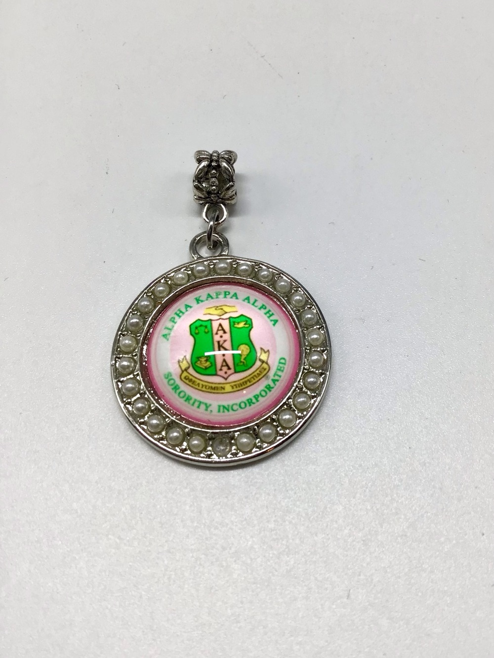 Alpha Kappa Alpha Charm Pendant